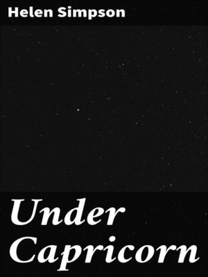 cover image of Under Capricorn